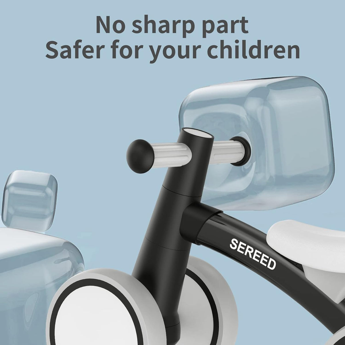 SEREED Baby Balance Bike for 1 Year Old Boy Girl, First Birthday Gift Toy