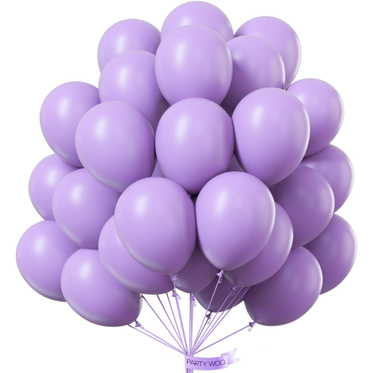 PartyWoo Red Balloons 50pcs Red Helium Latex Balloons 12 Inch