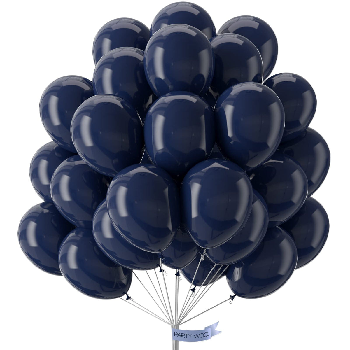 PartyWoo Red Balloons 50pcs Red Helium Latex Balloons 12 Inch
