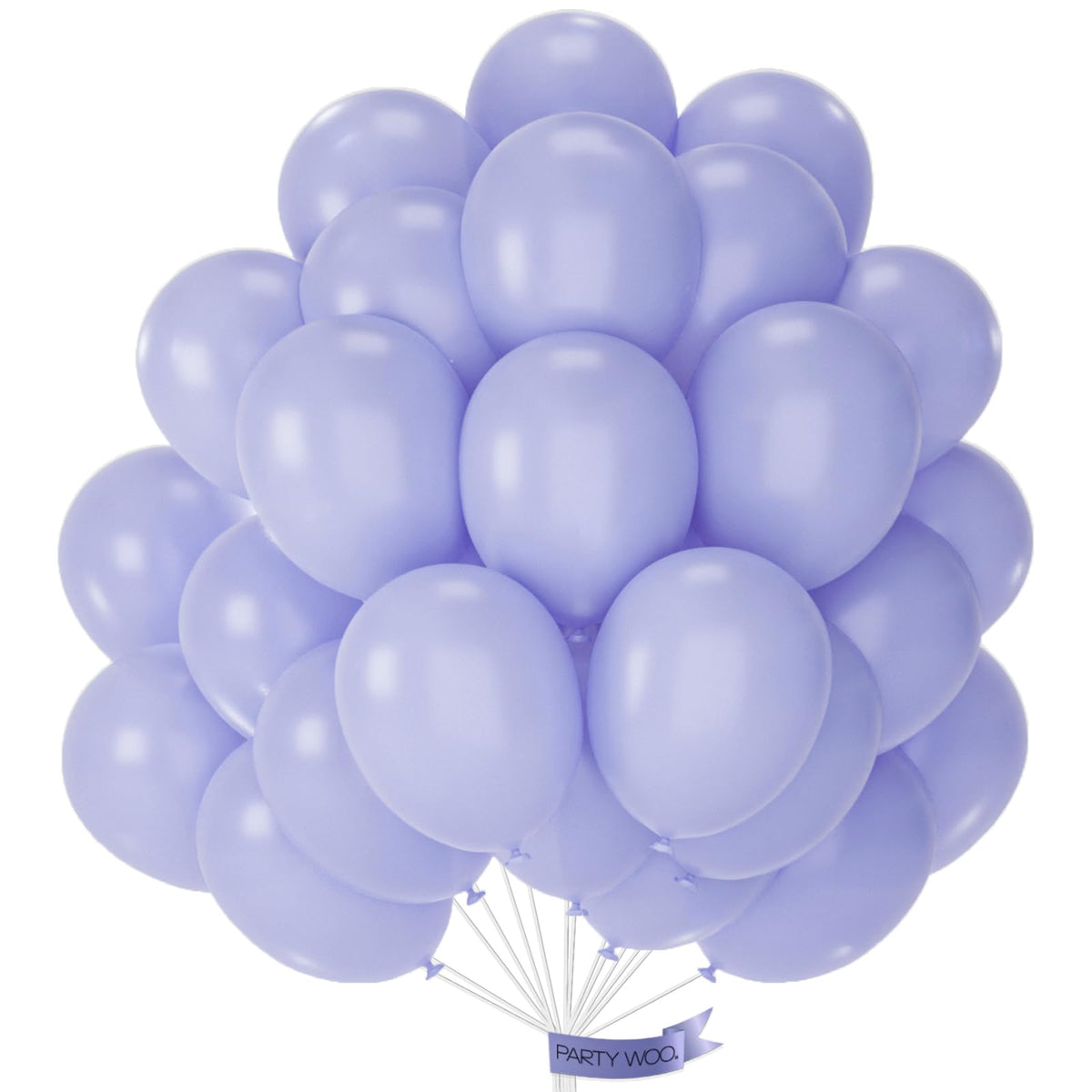 PartyWoo Red Balloons 50pcs Red Helium Latex Balloons 12 Inch