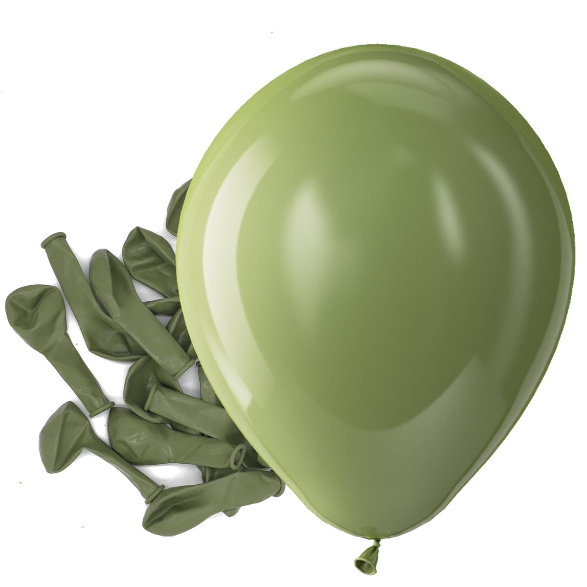 Bezente Assorted Latex Rainbow Balloons 100 Pack 12 inch