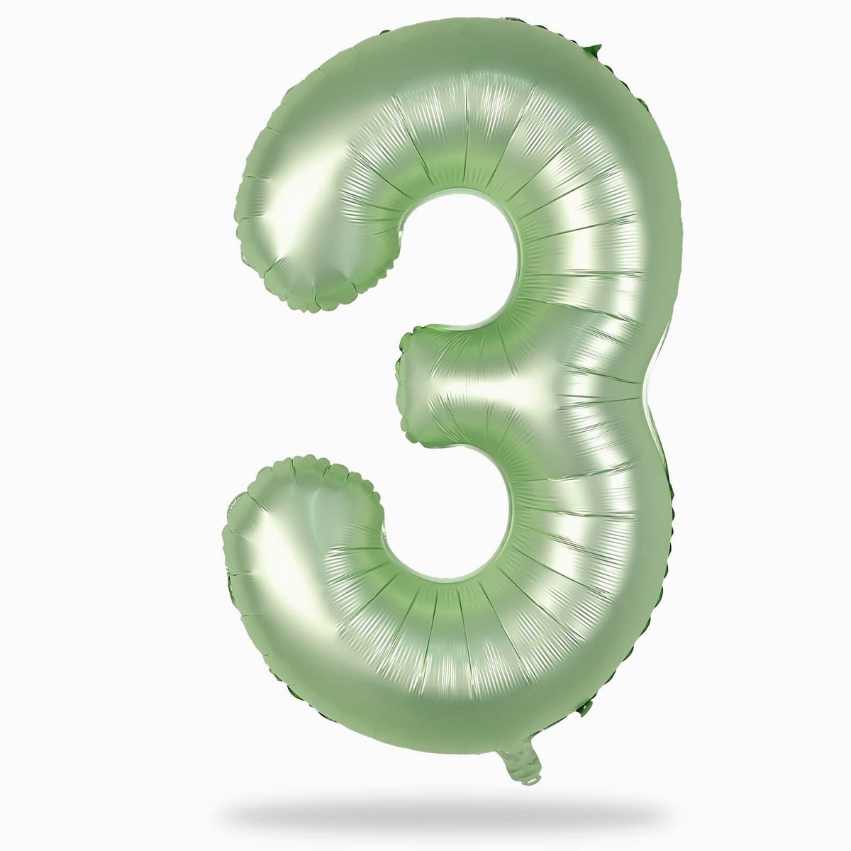 40 Inch Balloon Number 3 Blue, Large Foil Number Balloons Set 0-9, Digital 3 Helium Balloons for Boys Men 3rd 13th 30th Birthday Anniversary Graduation New Year's Eve Party Decoration Supplies
