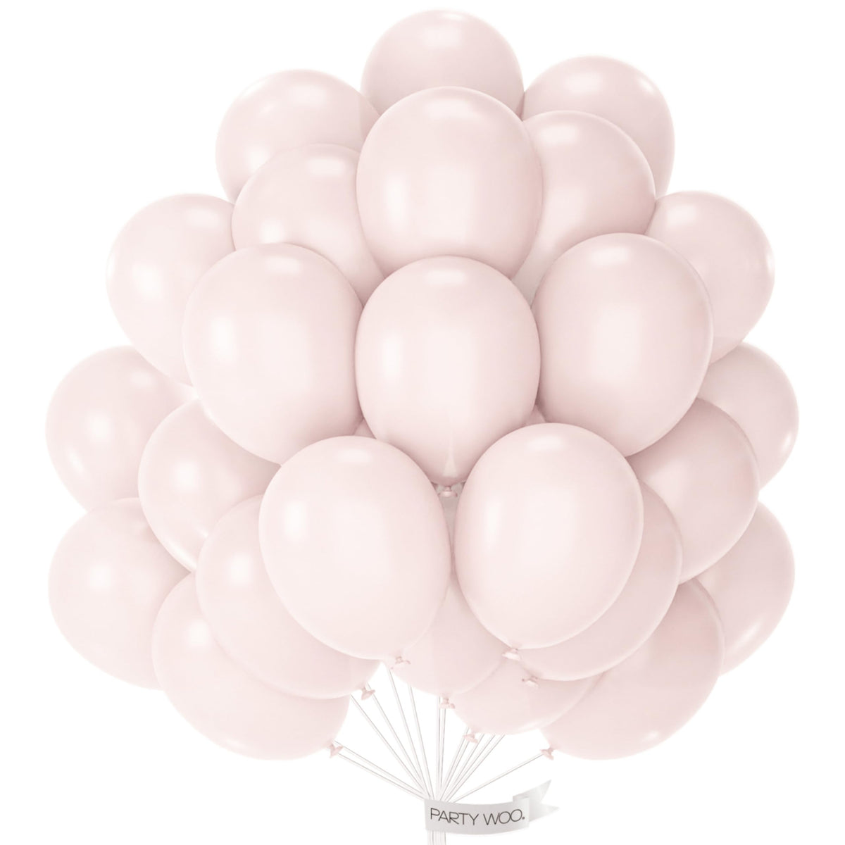 PartyWoo Red Balloons 50pcs Red Helium Latex Balloons 12 Inch