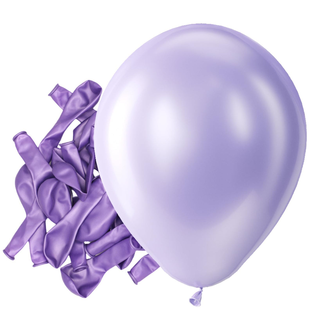 Bezente Assorted Latex Rainbow Balloons 100 Pack 12 inch