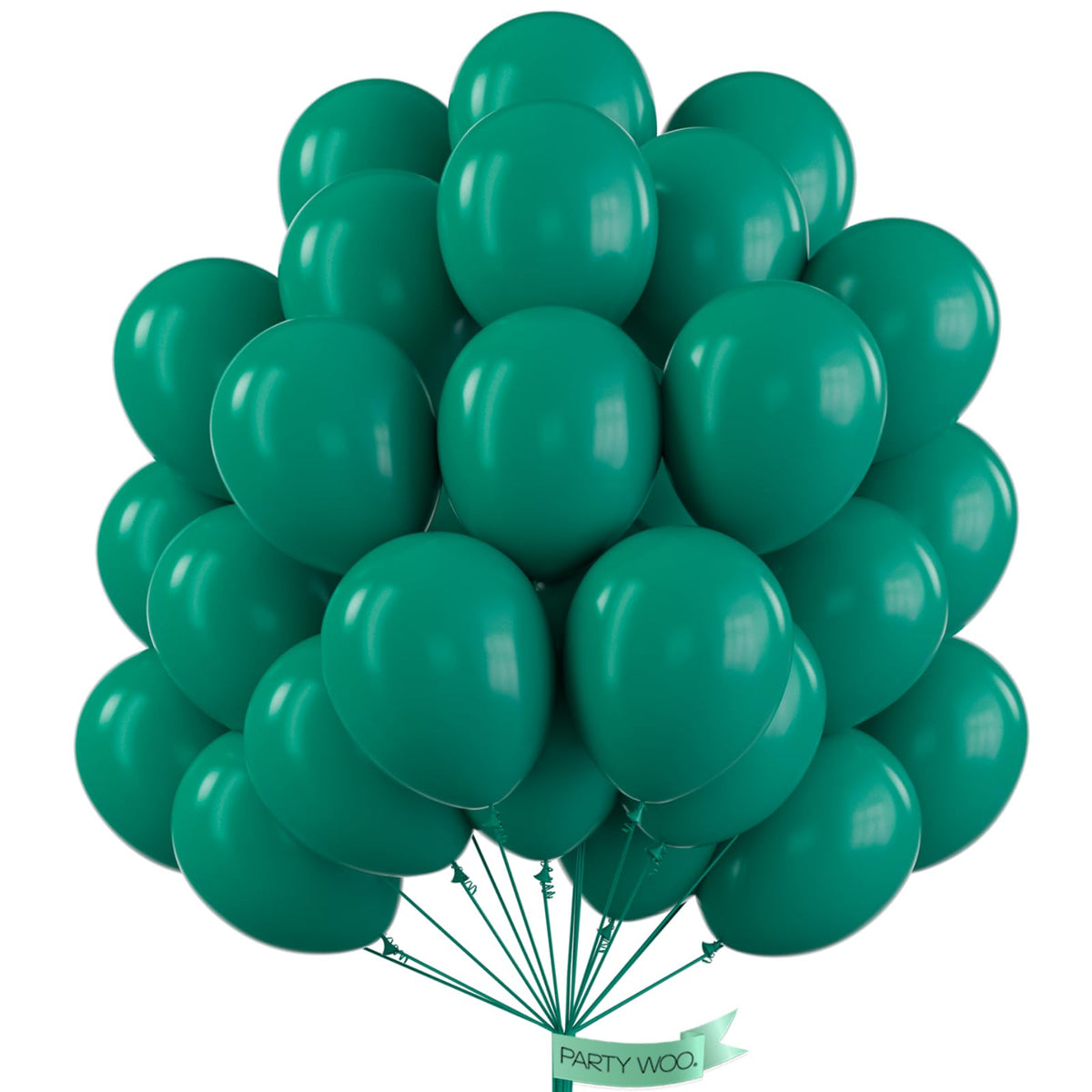 PartyWoo Red Balloons 50pcs Red Helium Latex Balloons 12 Inch
