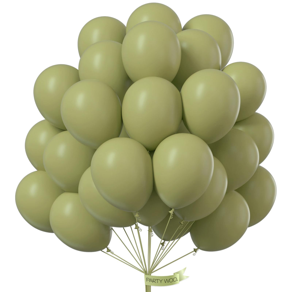 PartyWoo Red Balloons 50pcs Red Helium Latex Balloons 12 Inch