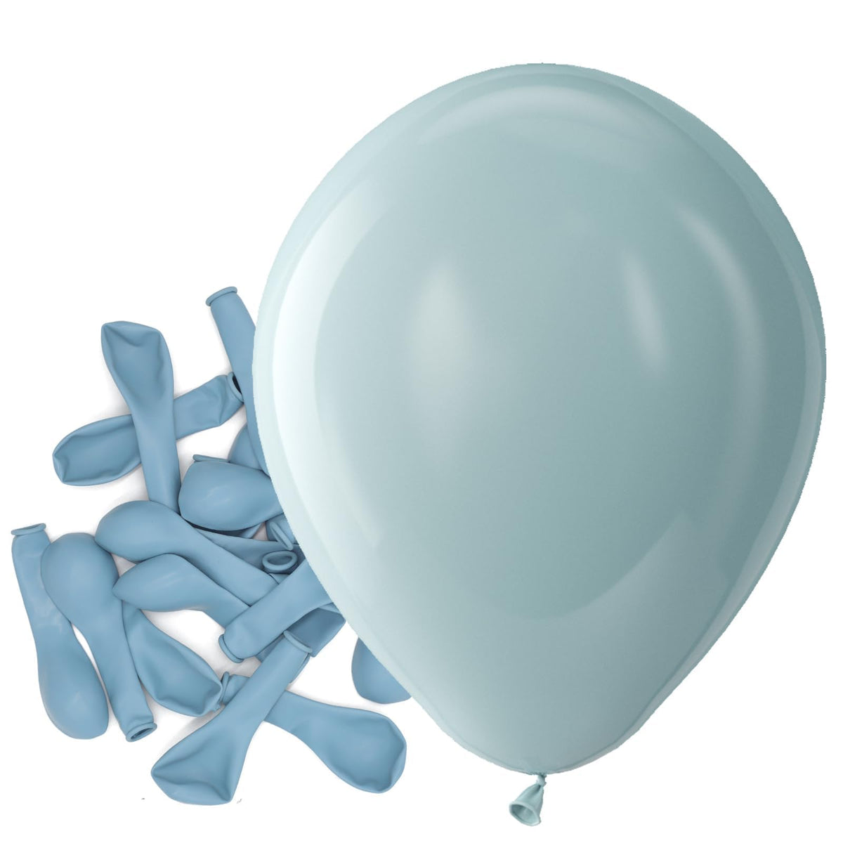 Bezente Assorted Latex Rainbow Balloons 100 Pack 12 inch