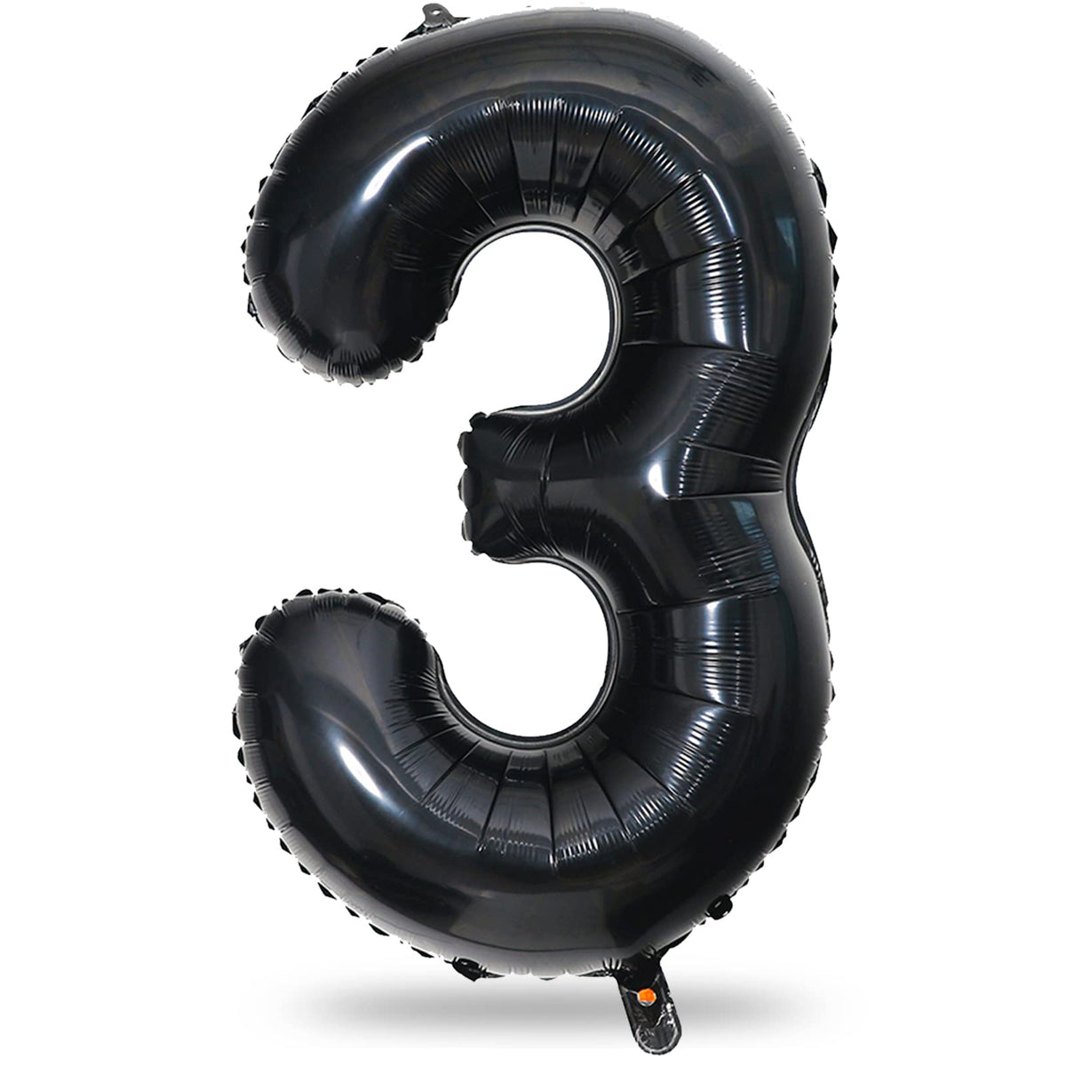40 Inch Balloon Number 3 Blue, Large Foil Number Balloons Set 0-9, Digital 3 Helium Balloons for Boys Men 3rd 13th 30th Birthday Anniversary Graduation New Year's Eve Party Decoration Supplies