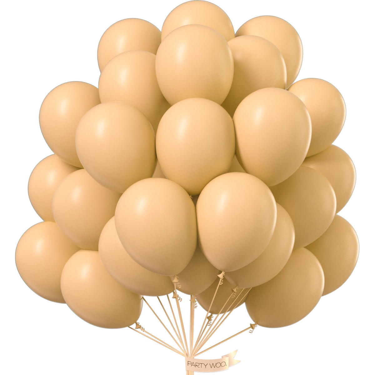 PartyWoo Red Balloons 50pcs Red Helium Latex Balloons 12 Inch