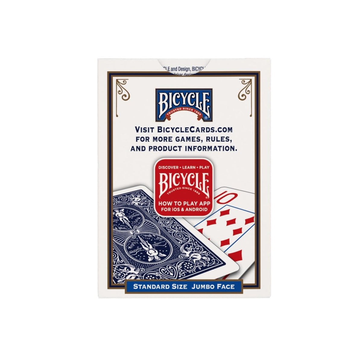 Bicycle Rider Back Playing Cards 12 Pack Poker Size Red Blue Bulk Set