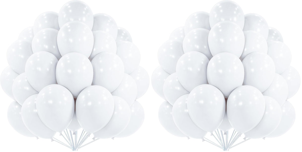PartyWoo Red Balloons 50pcs Red Helium Latex Balloons 12 Inch