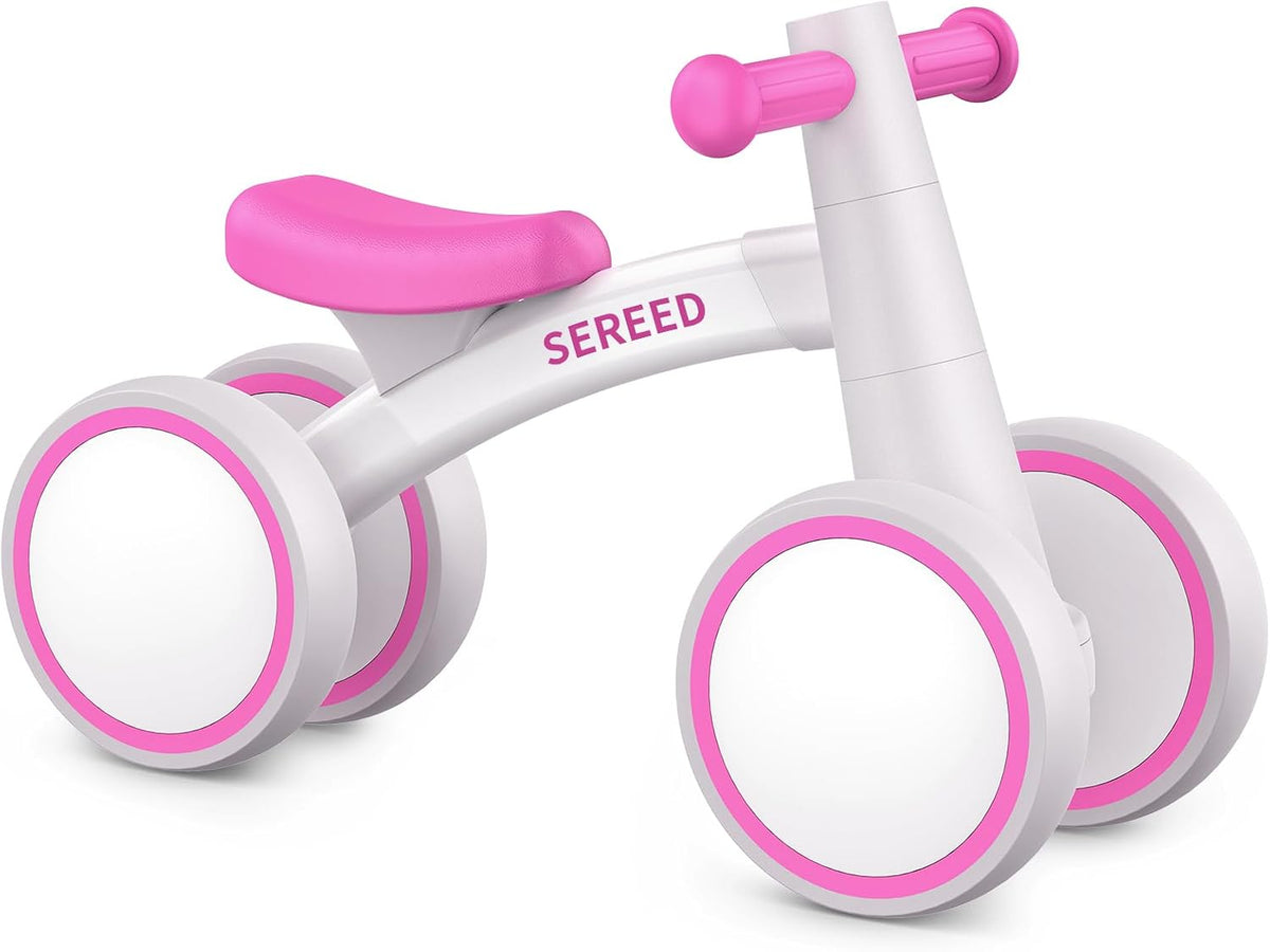SEREED Baby Balance Bike for 1 Year Old Boy Girl, First Birthday Gift Toy