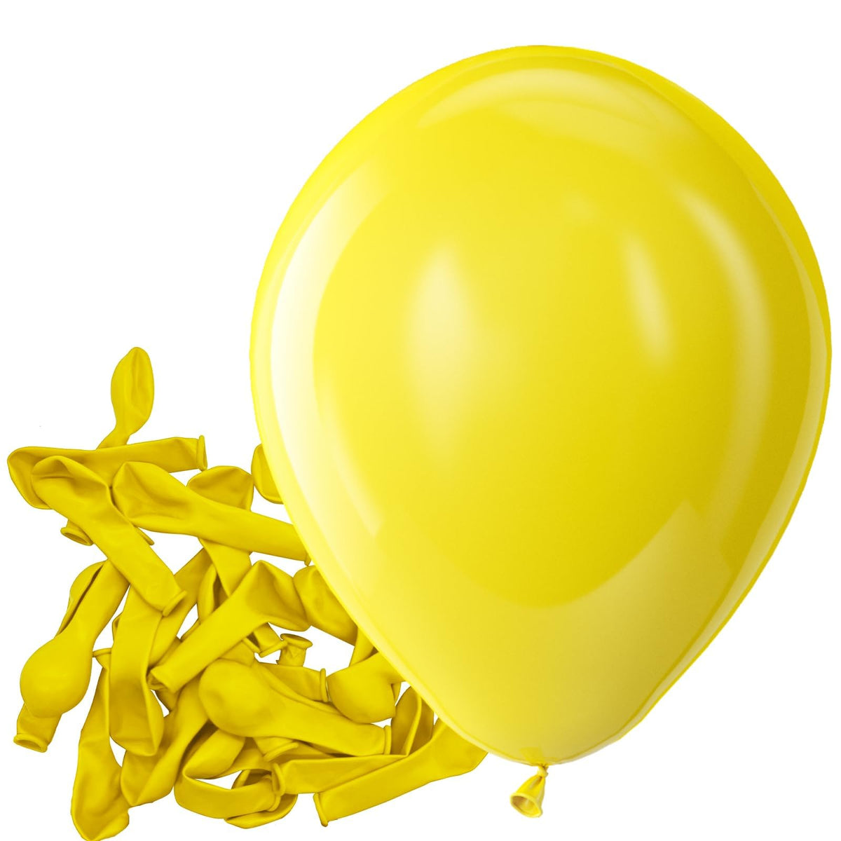 Bezente Assorted Latex Rainbow Balloons 100 Pack 12 inch