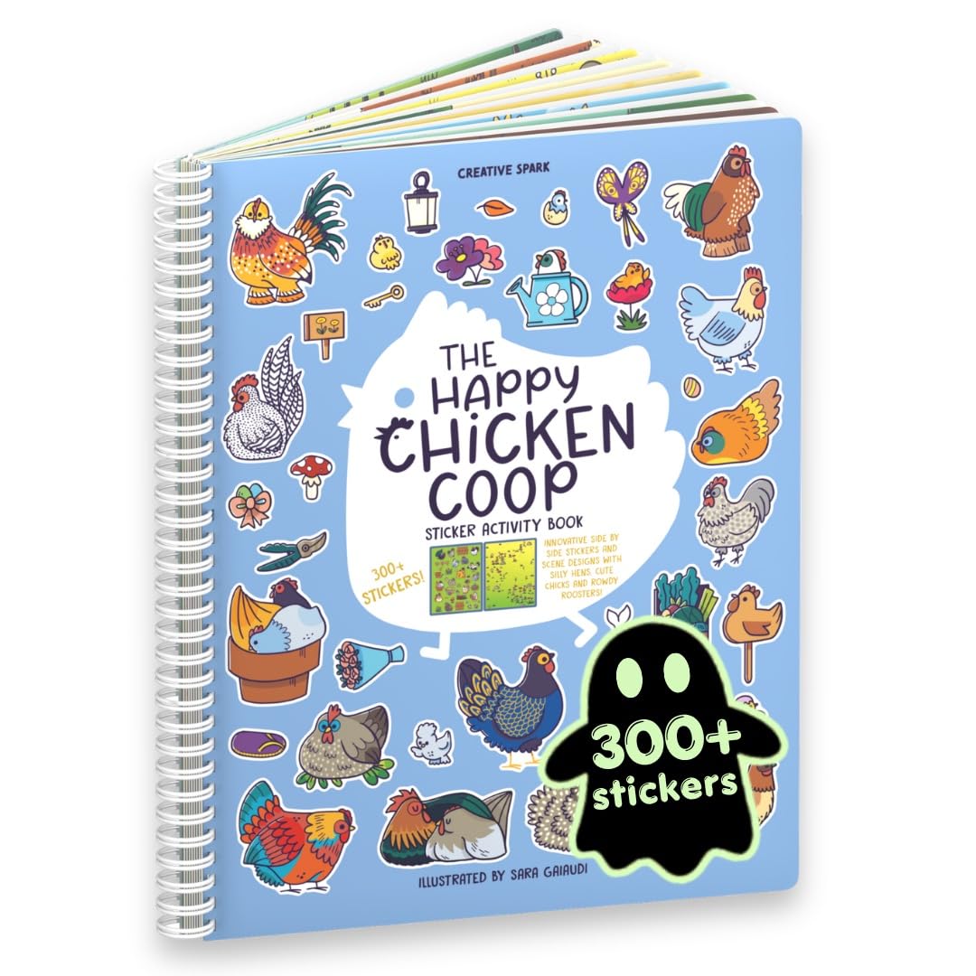 Cupkin Spooky Village Halloween Coloring & Sticker Book | 300+ Stickers