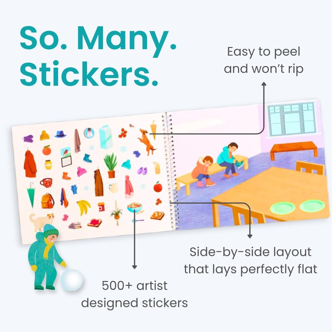 Cupkin Spooky Village Halloween Coloring & Sticker Book | 300+ Stickers