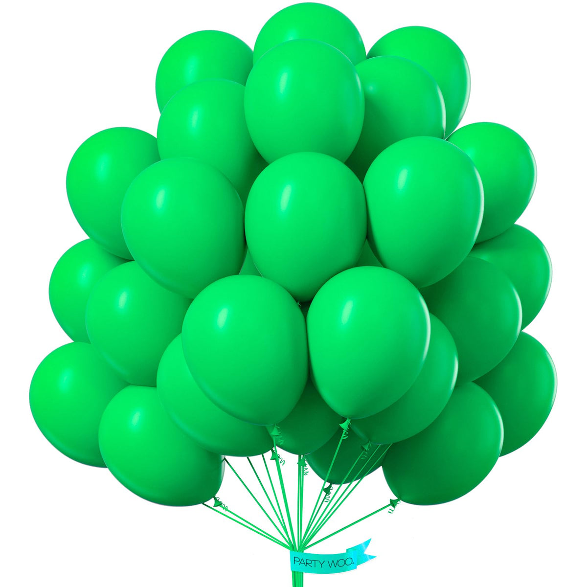 PartyWoo Red Balloons 50pcs Red Helium Latex Balloons 12 Inch