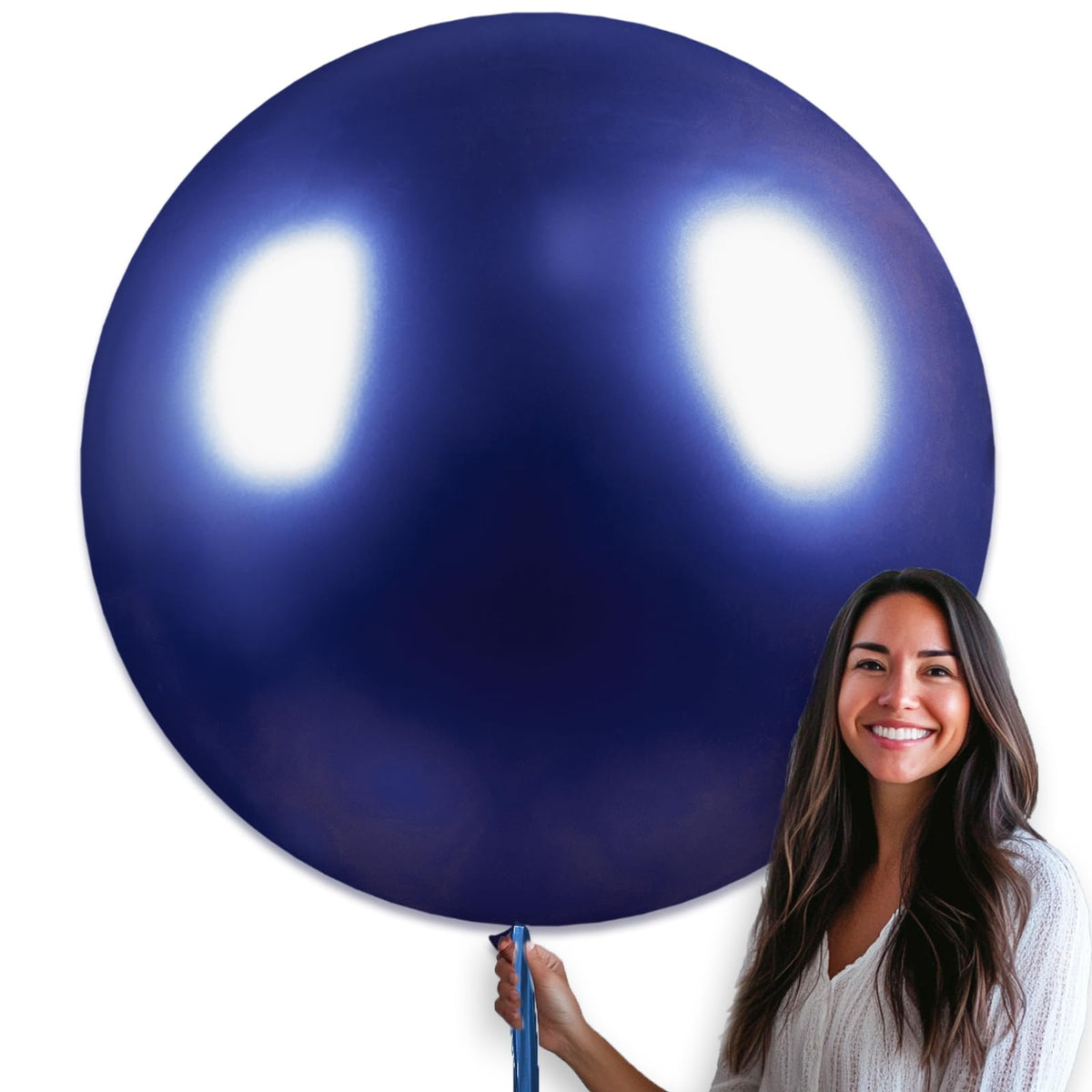 PartyWoo White Balloons 155pcs Matte White Latex Balloons Different Sizes