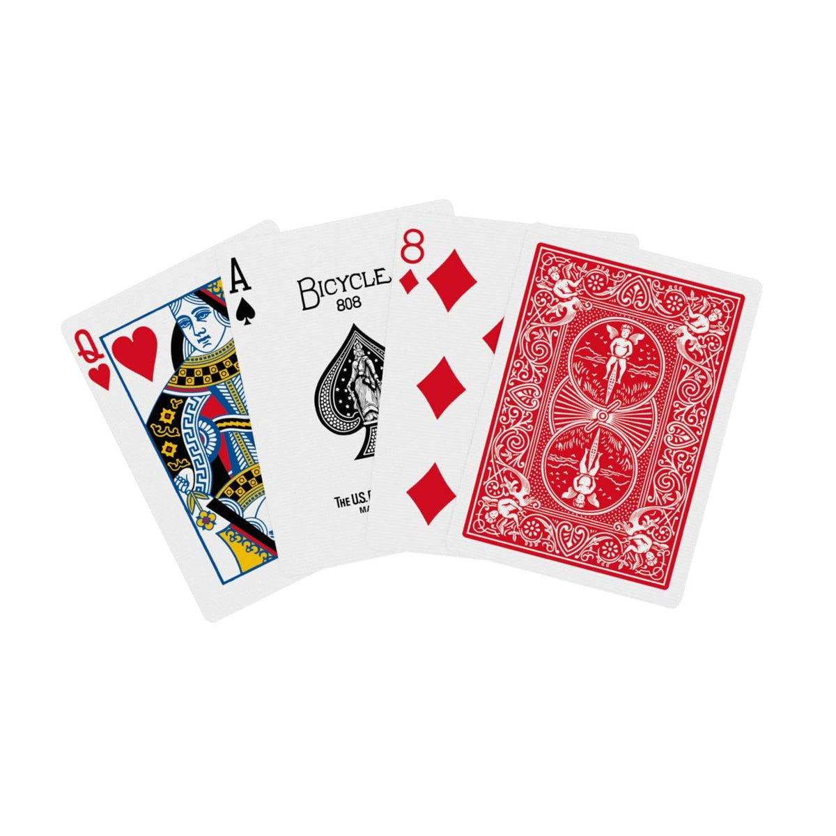 Bicycle Rider Back Playing Cards 12 Pack Poker Size Red Blue Bulk Set