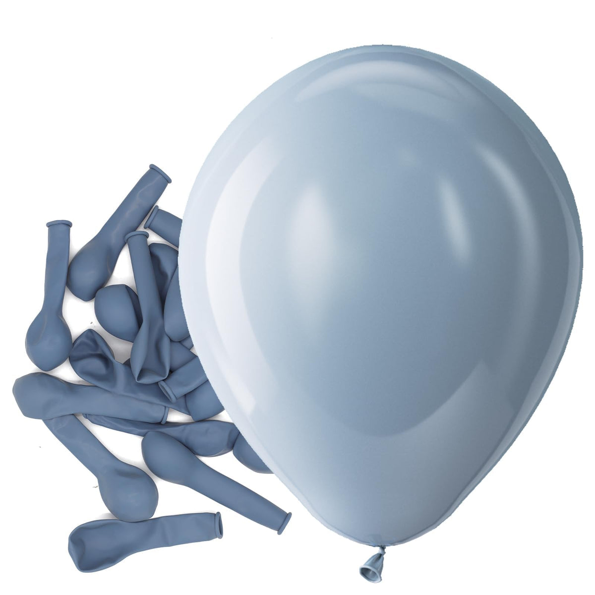 Bezente Assorted Latex Rainbow Balloons 100 Pack 12 inch