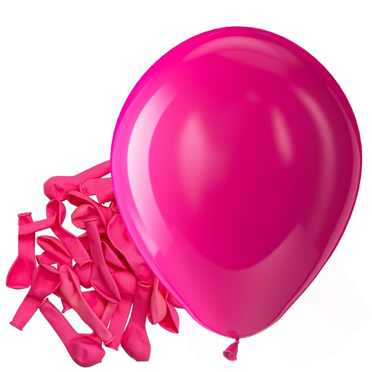 Bezente Assorted Latex Rainbow Balloons 100 Pack 12 inch