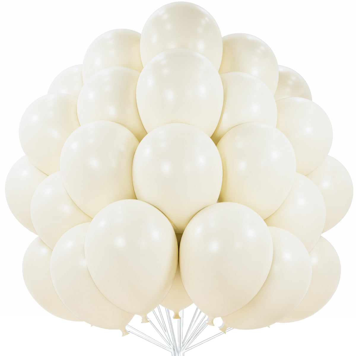 PartyWoo Red Balloons 50pcs Red Helium Latex Balloons 12 Inch