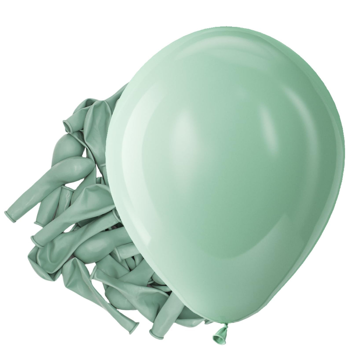 Bezente Assorted Latex Rainbow Balloons 100 Pack 12 inch