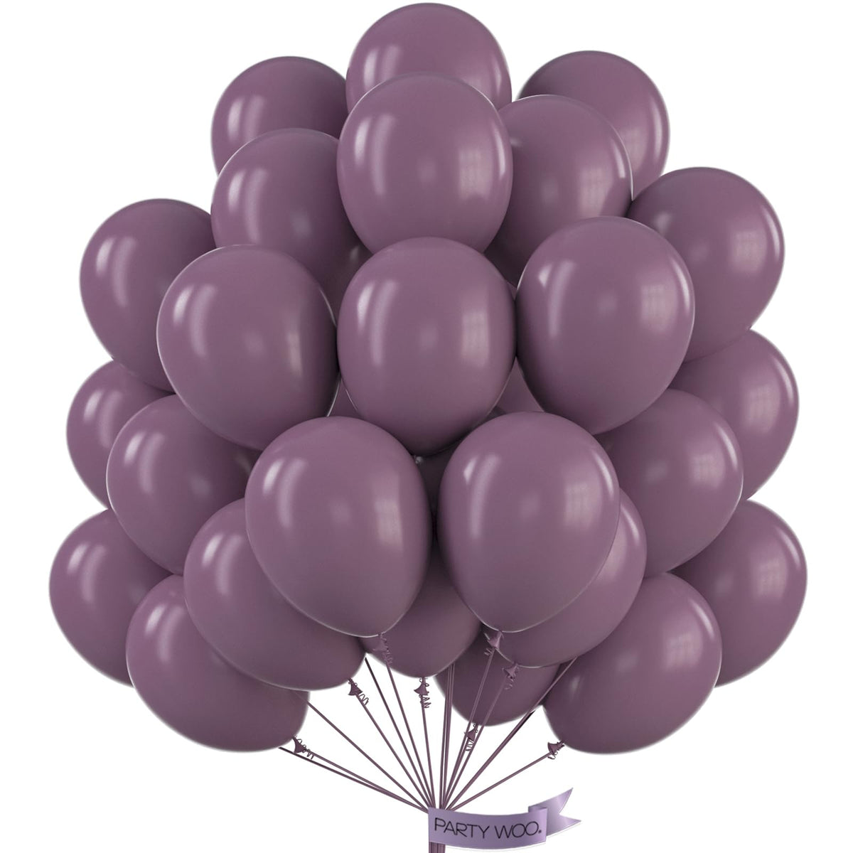 PartyWoo Red Balloons 50pcs Red Helium Latex Balloons 12 Inch