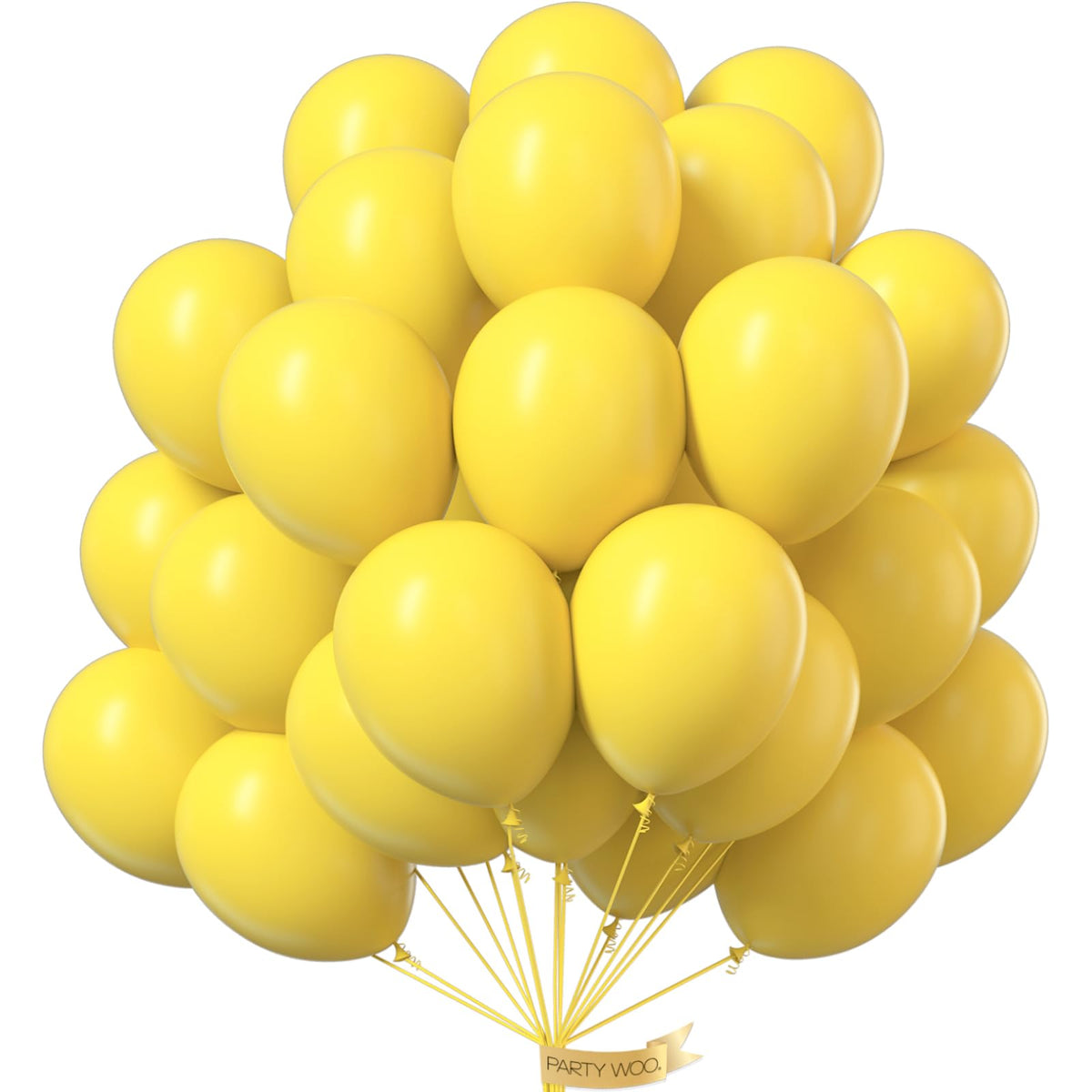 PartyWoo Red Balloons 50pcs Red Helium Latex Balloons 12 Inch