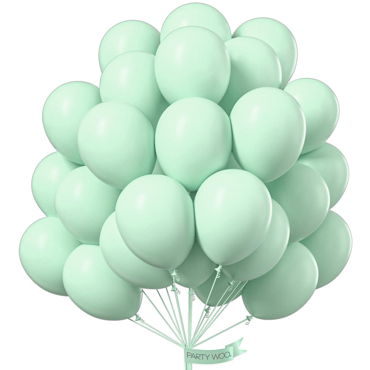PartyWoo Red Balloons 50pcs Red Helium Latex Balloons 12 Inch