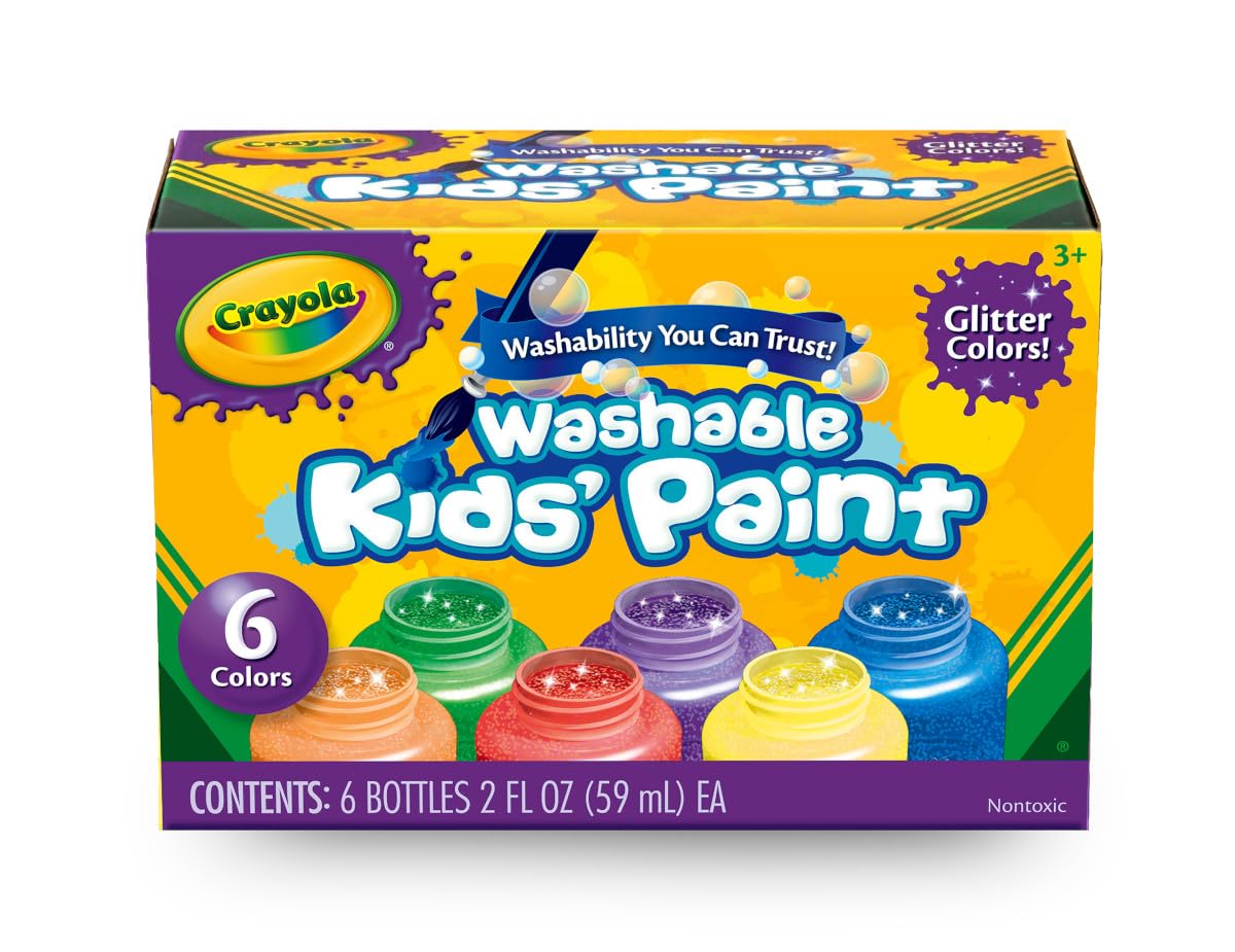 Crayola Paint Pendulum (30pcs), Washable Paint Kit, Kids Arts & Crafts, Art Toys for Girls & Boys, Gift for Kids, Ages 7+