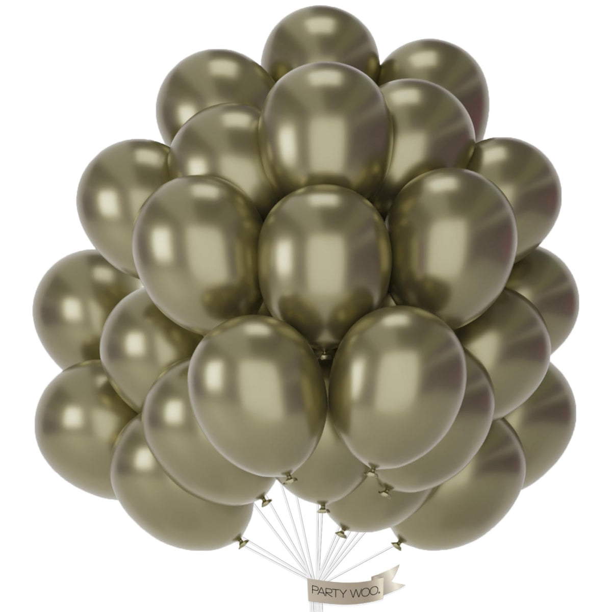 PartyWoo Red Balloons 50pcs Red Helium Latex Balloons 12 Inch