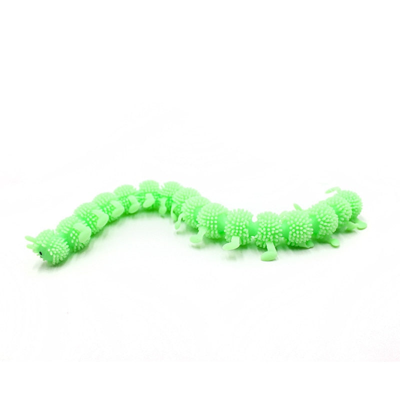 1pc 16 Knots Caterpillar Relieves Stress Toy Physiotherapy Releases Stress Fidget Toys Personalized Gift Juguetes Toys For kids