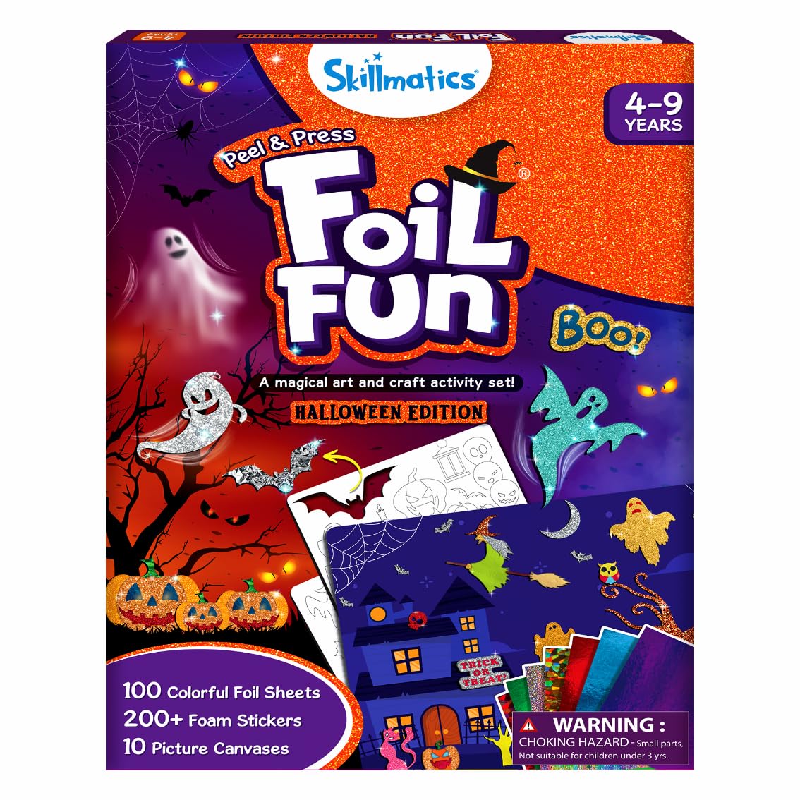 Skillmatics Foil Fun Disney Princess, Foil Art & Craft Kit, Gift for Kids