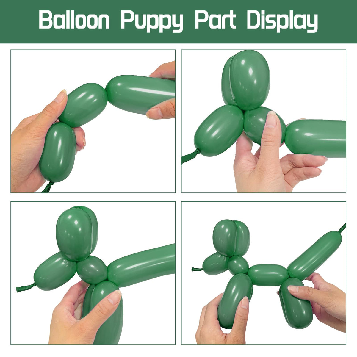 Long Orange 260 Balloons Kit for Kids Party Decor, Bright Long Balloons Twisting Animals Pack Thicken Latex for Halloween Orange Balloon Arch Party Decor.