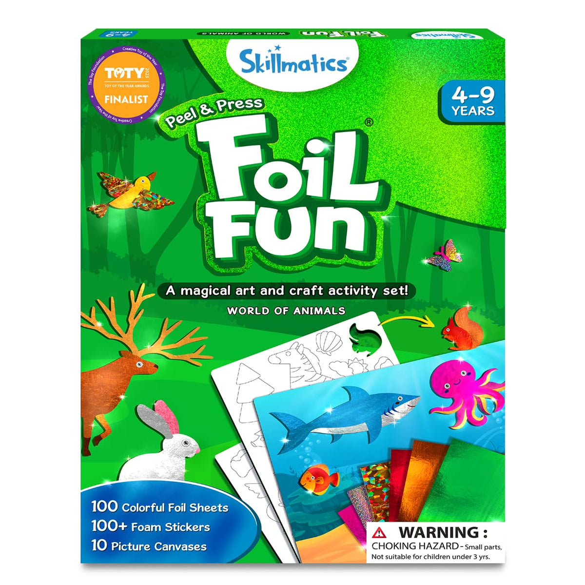 Skillmatics Foil Fun Disney Princess, Foil Art & Craft Kit, Gift for Kids