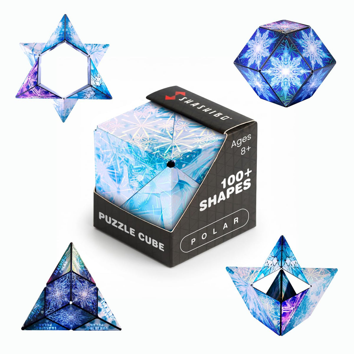 Shashibo DODECA Magnetic Puzzle Cube, Stress Relief Fidget Toy