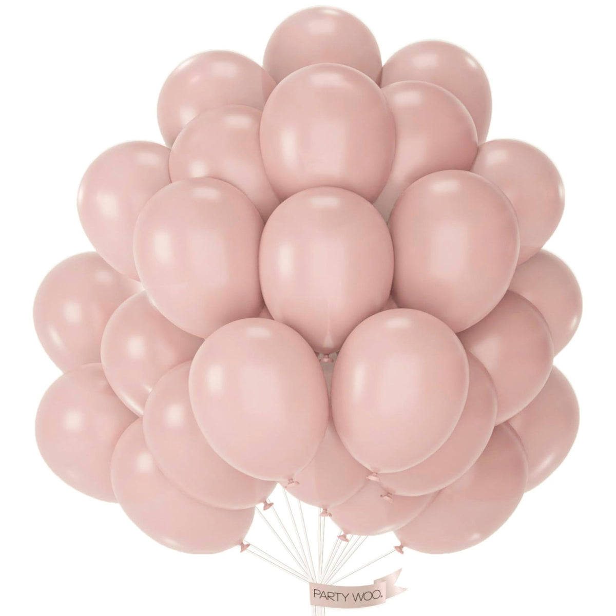 PartyWoo Red Balloons 50pcs Red Helium Latex Balloons 12 Inch