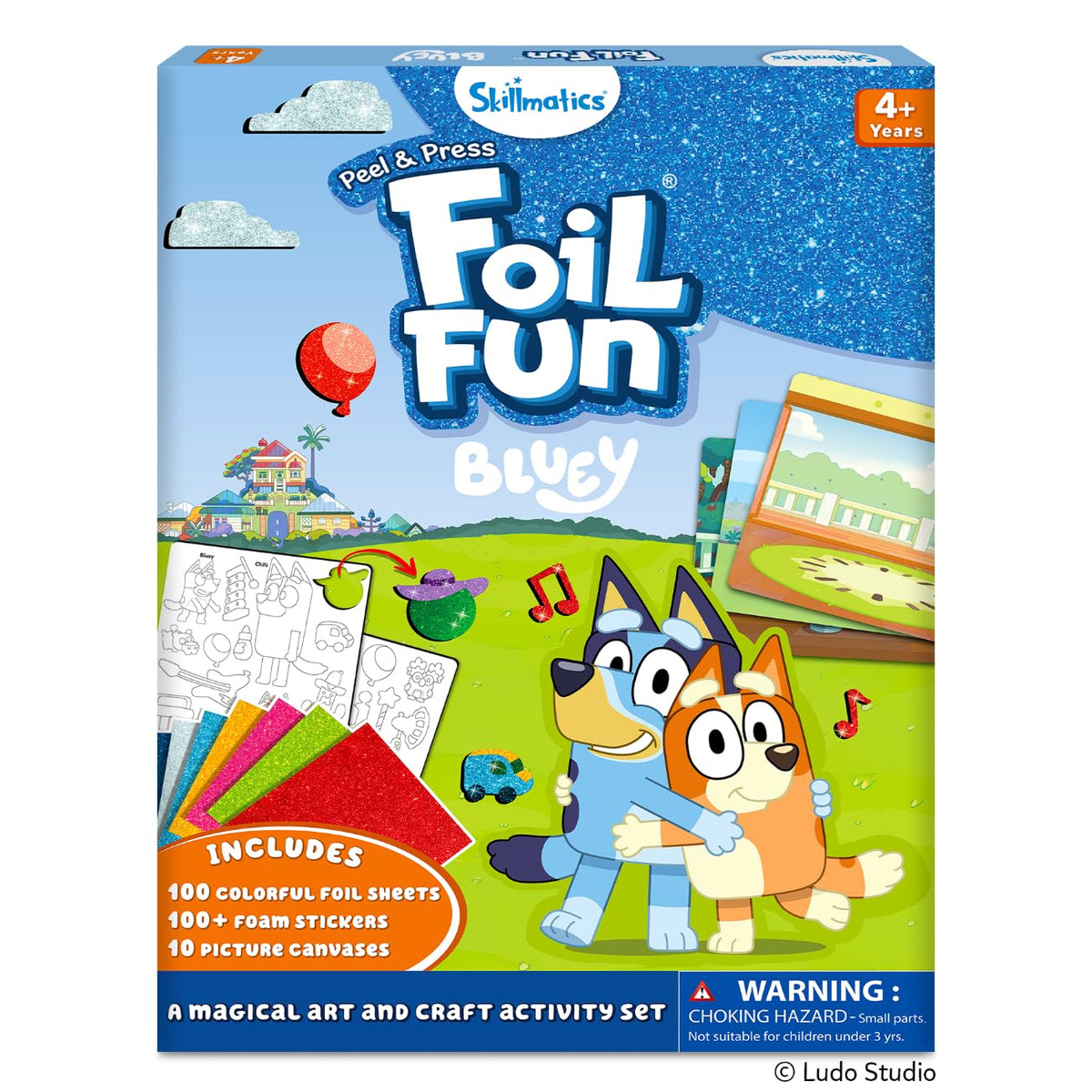 Skillmatics Foil Fun Disney Princess, Foil Art & Craft Kit, Gift for Kids