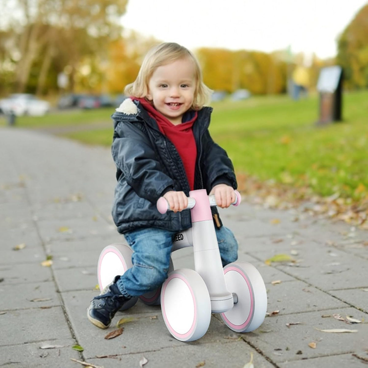 SEREED Baby Balance Bike for 1 Year Old Boy Girl, First Birthday Gift Toy