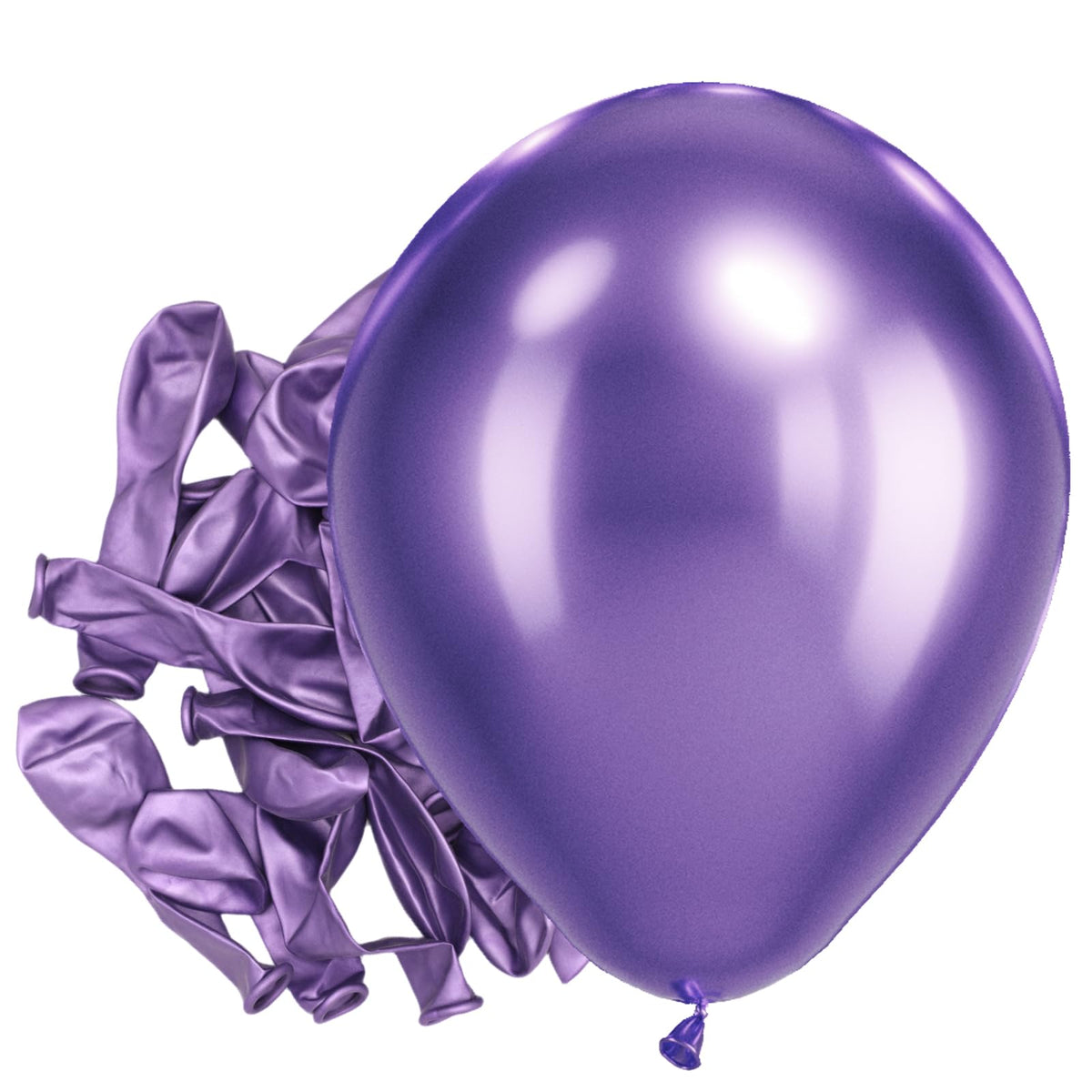 Bezente Assorted Latex Rainbow Balloons 100 Pack 12 inch