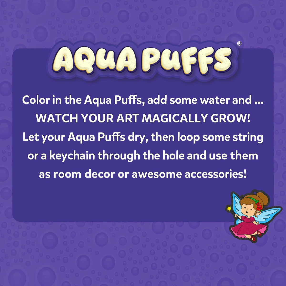 Skillmatics Aqua Puffs Unicorns, Art & Craft Gift for Kids, Paint by Number