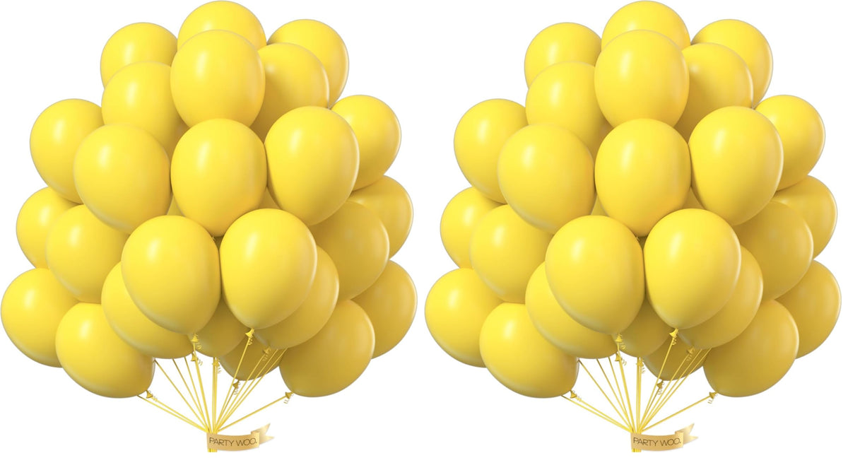 PartyWoo Red Balloons 50pcs Red Helium Latex Balloons 12 Inch