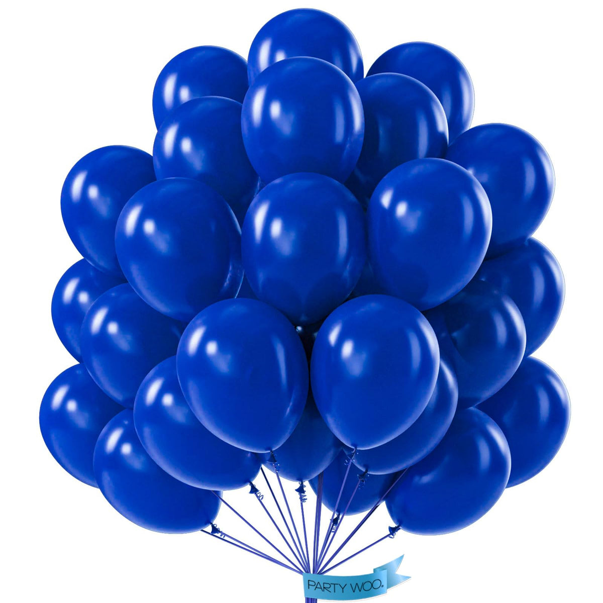 PartyWoo Red Balloons 50pcs Red Helium Latex Balloons 12 Inch