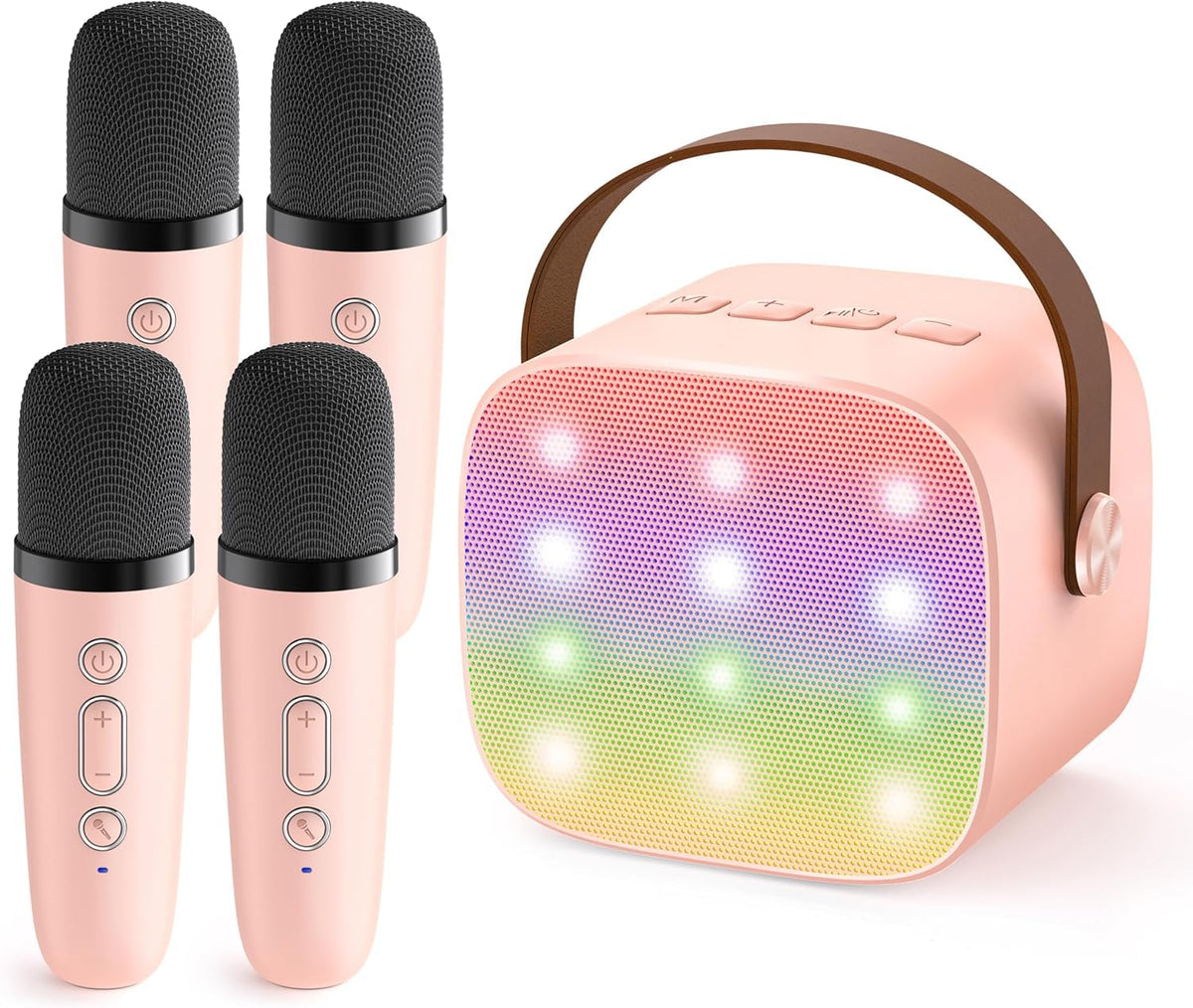 YLL Karaoke Machine for Kids, Birthday Gifts for Girls 3 4 5 6 7+Years Old