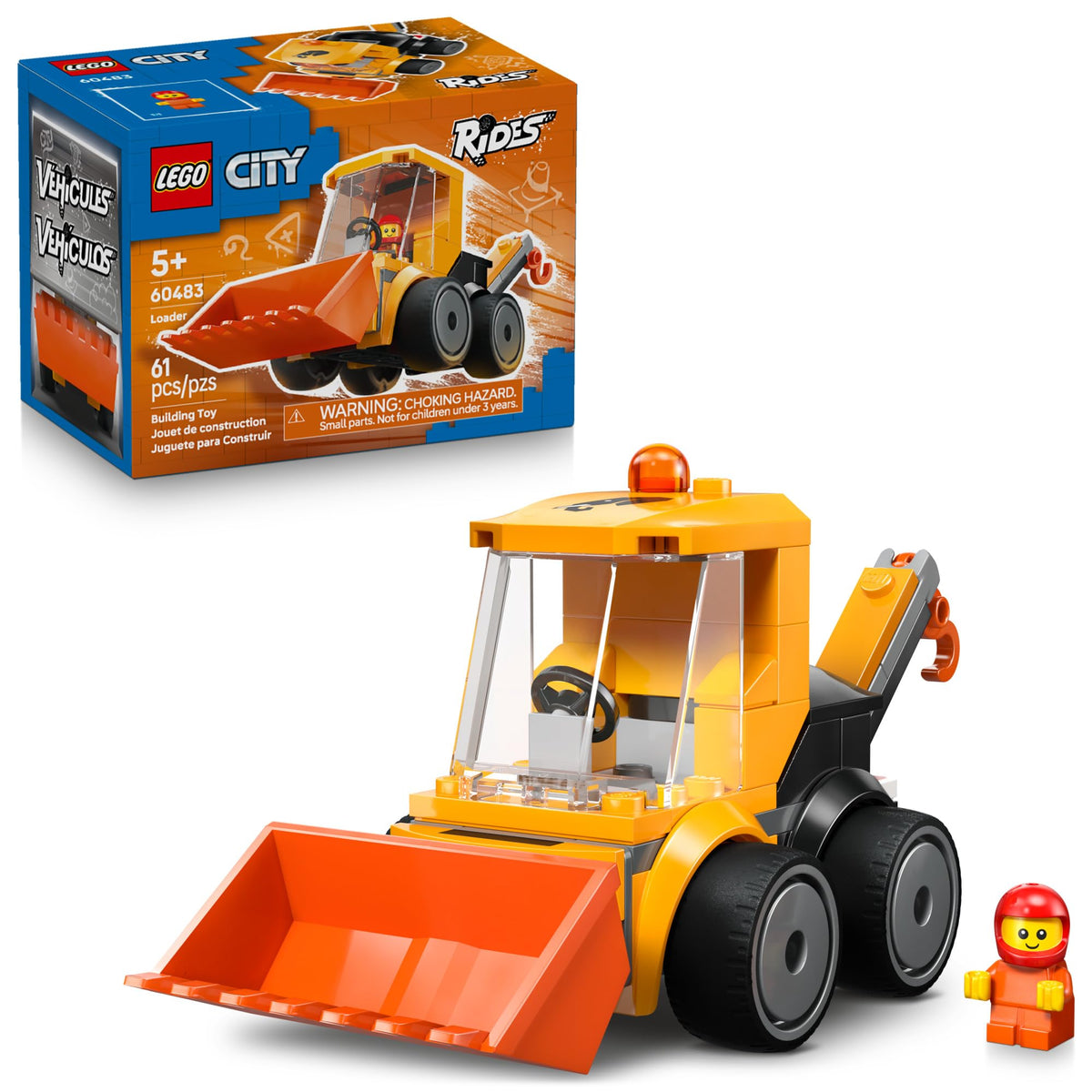 LEGO City Rides – Gaming Race Car 60484