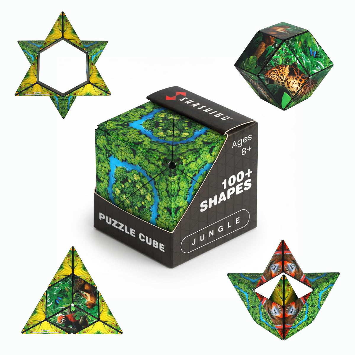 Shashibo DODECA Magnetic Puzzle Cube, Stress Relief Fidget Toy