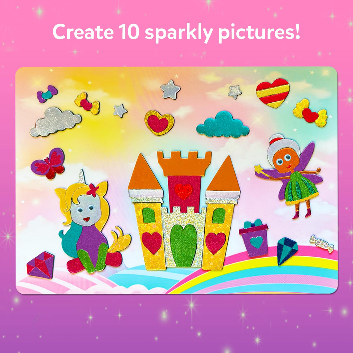 Skillmatics Foil Fun Disney Princess, Foil Art & Craft Kit, Gift for Kids