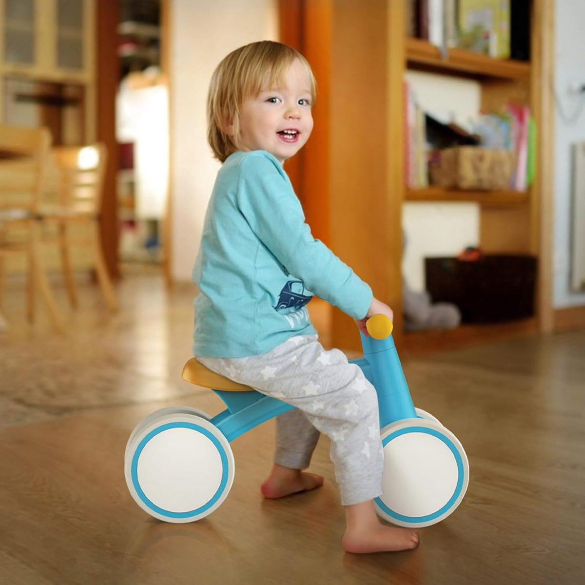 SEREED Baby Balance Bike for 1 Year Old Boy Girl, First Birthday Gift Toy
