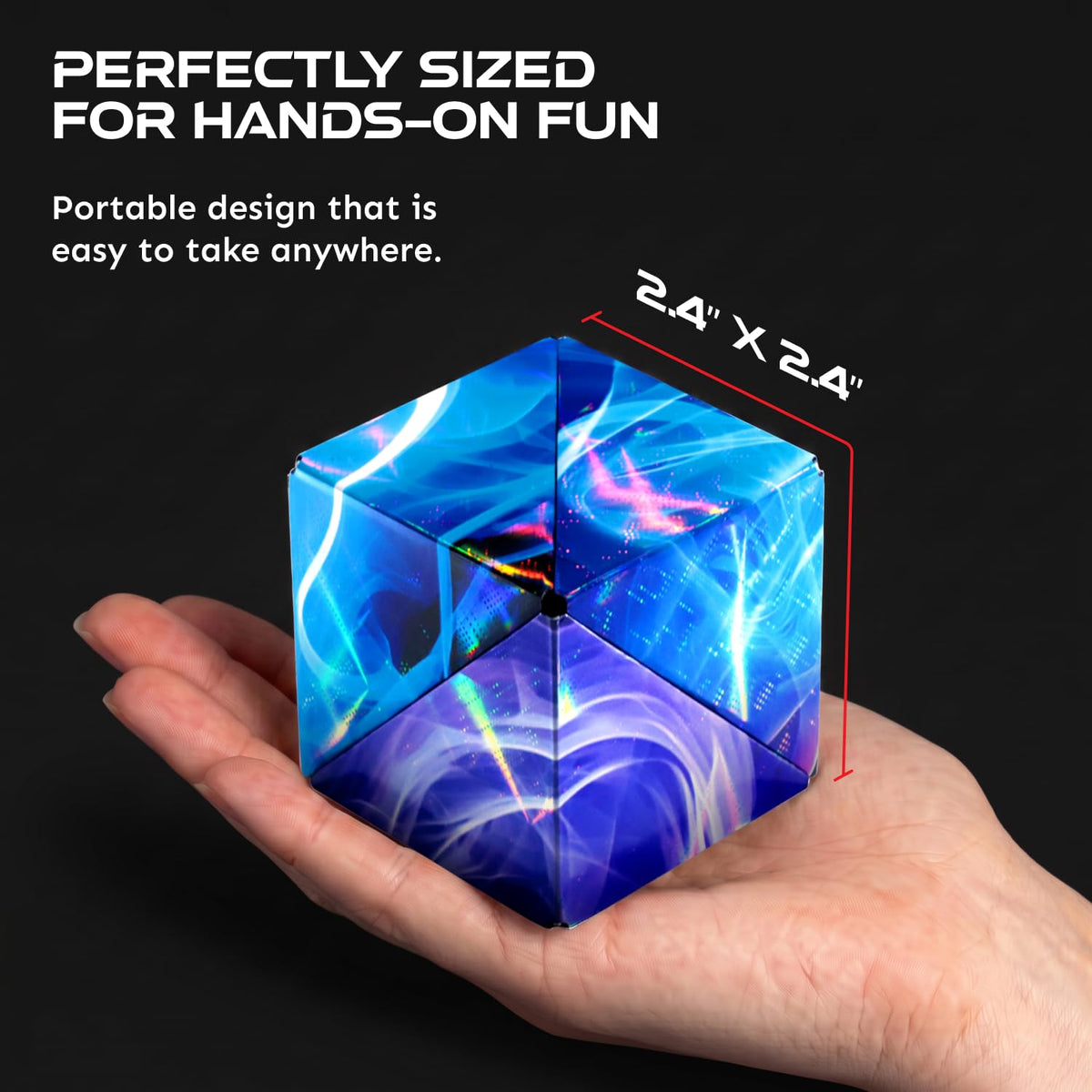 Shashibo DODECA Magnetic Puzzle Cube, Stress Relief Fidget Toy