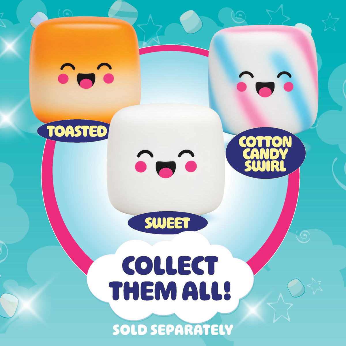 Squeeze Please Scented Marshmallow Stress Relief Sensory Fidget Squishy Toy
